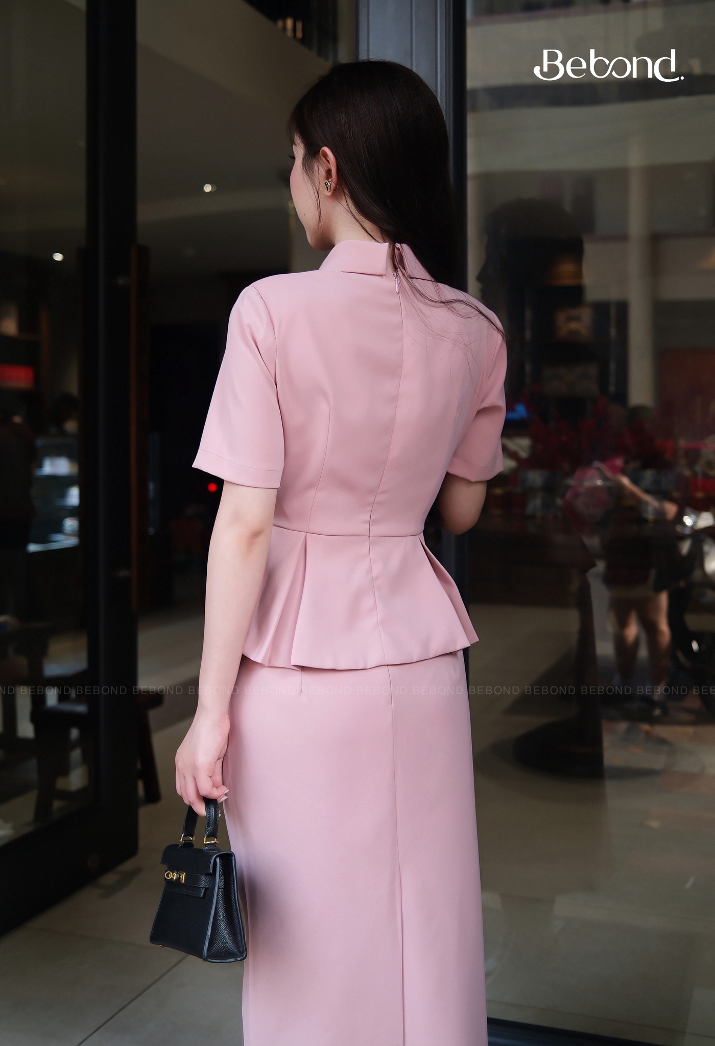 Set công sở chân đầm bút chì SAMMY màu HỒNG_thumbnail_2