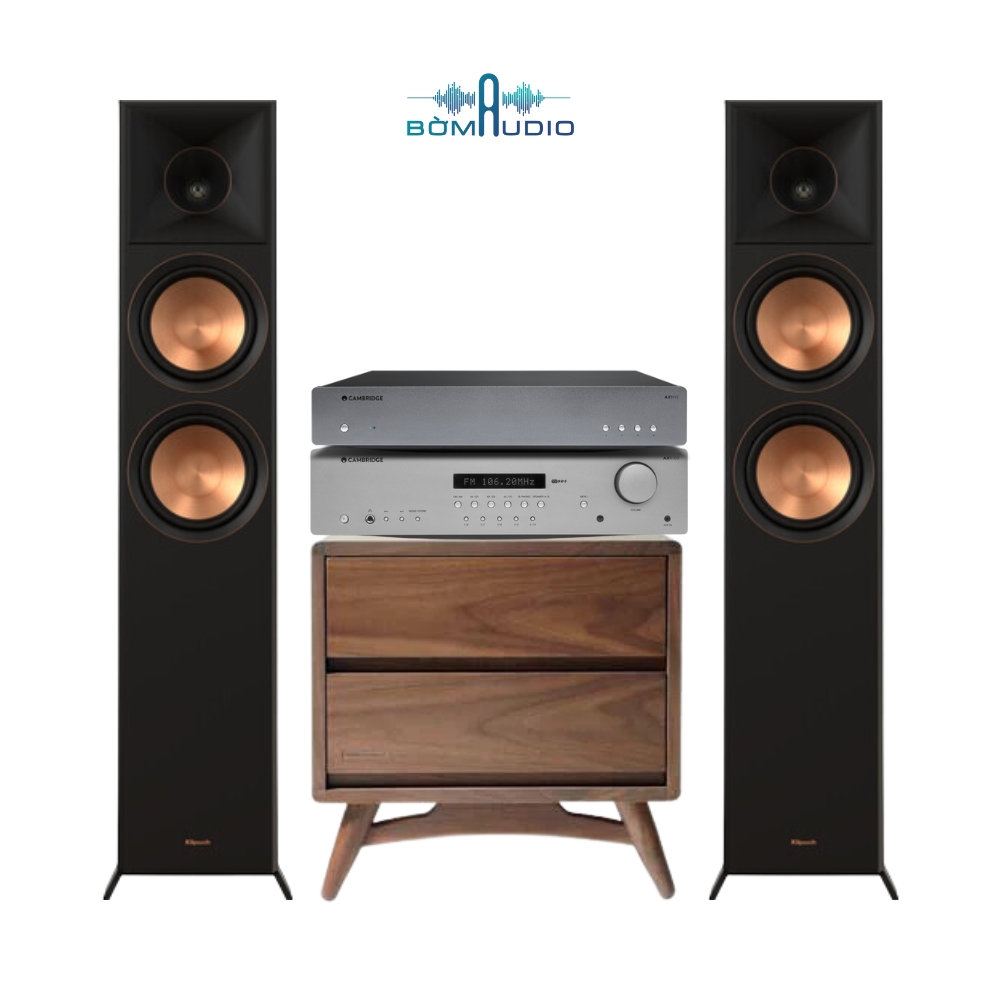 Combo Amply CAMBRIDGE AUDIO AXR100 + Network Player CAMBRIDGE AXN 10 + Loa Cột  KLIPSCH 5000F - B68_thumbnail_0