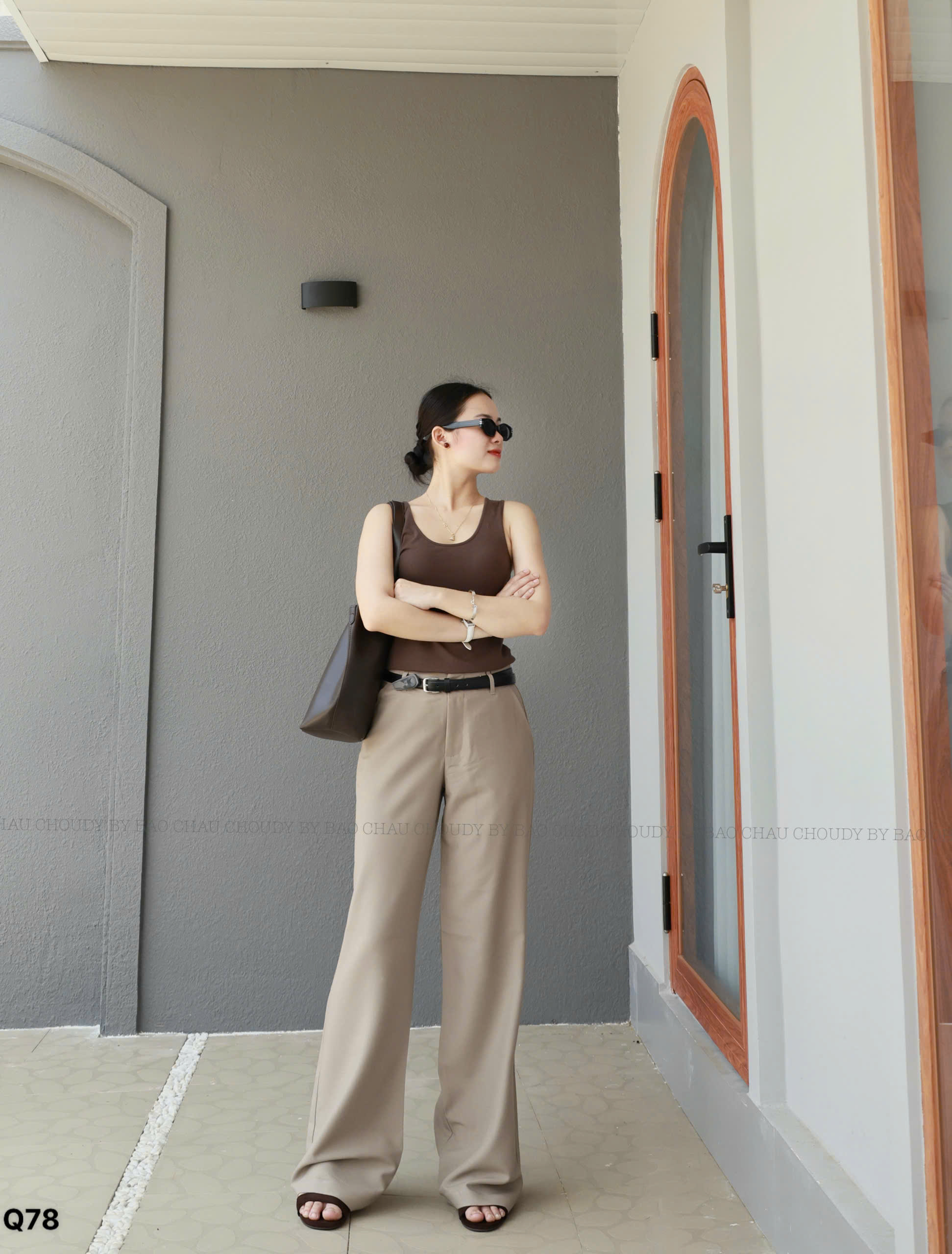 Q78 QUẦN TÂY BE (KÈM BELT - CÓ CHIP)_thumbnail_9