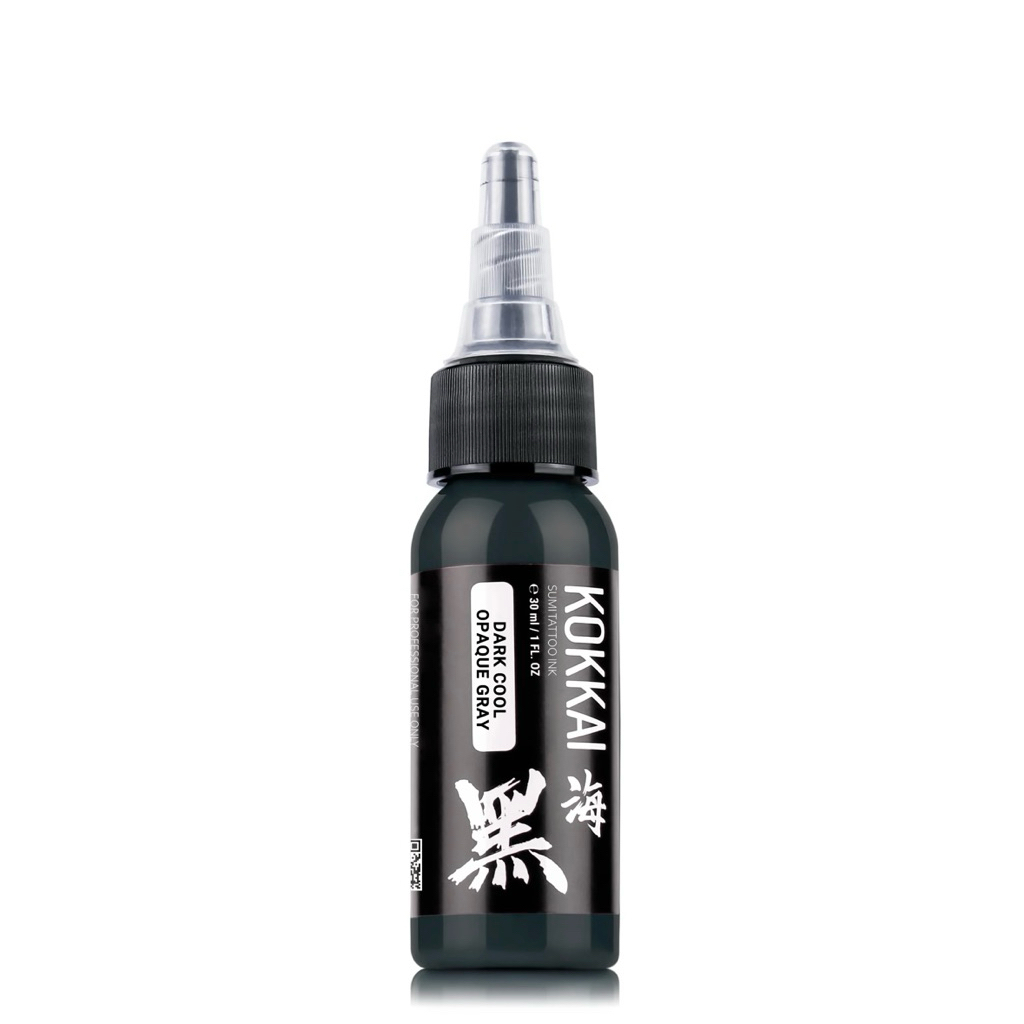 Cool Opaque Gray Set (1/2oz) - Kokkai Sumi Ink_thumbnail_2