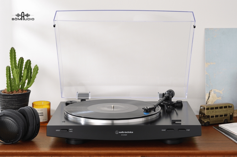 Đánh giá chất lượng mâm đĩa than Audio Technica AT-LP3XBT