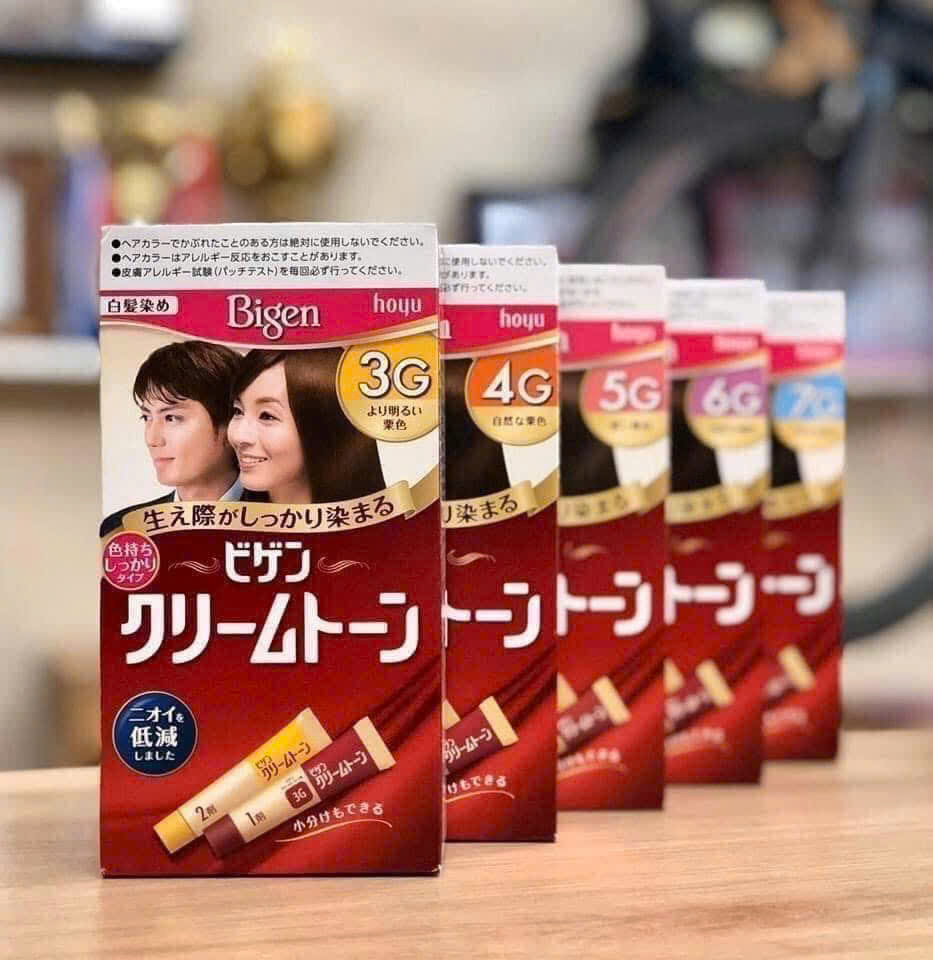 THUỐC NHUỘM TÓC BIGEN NHẬT BẢN