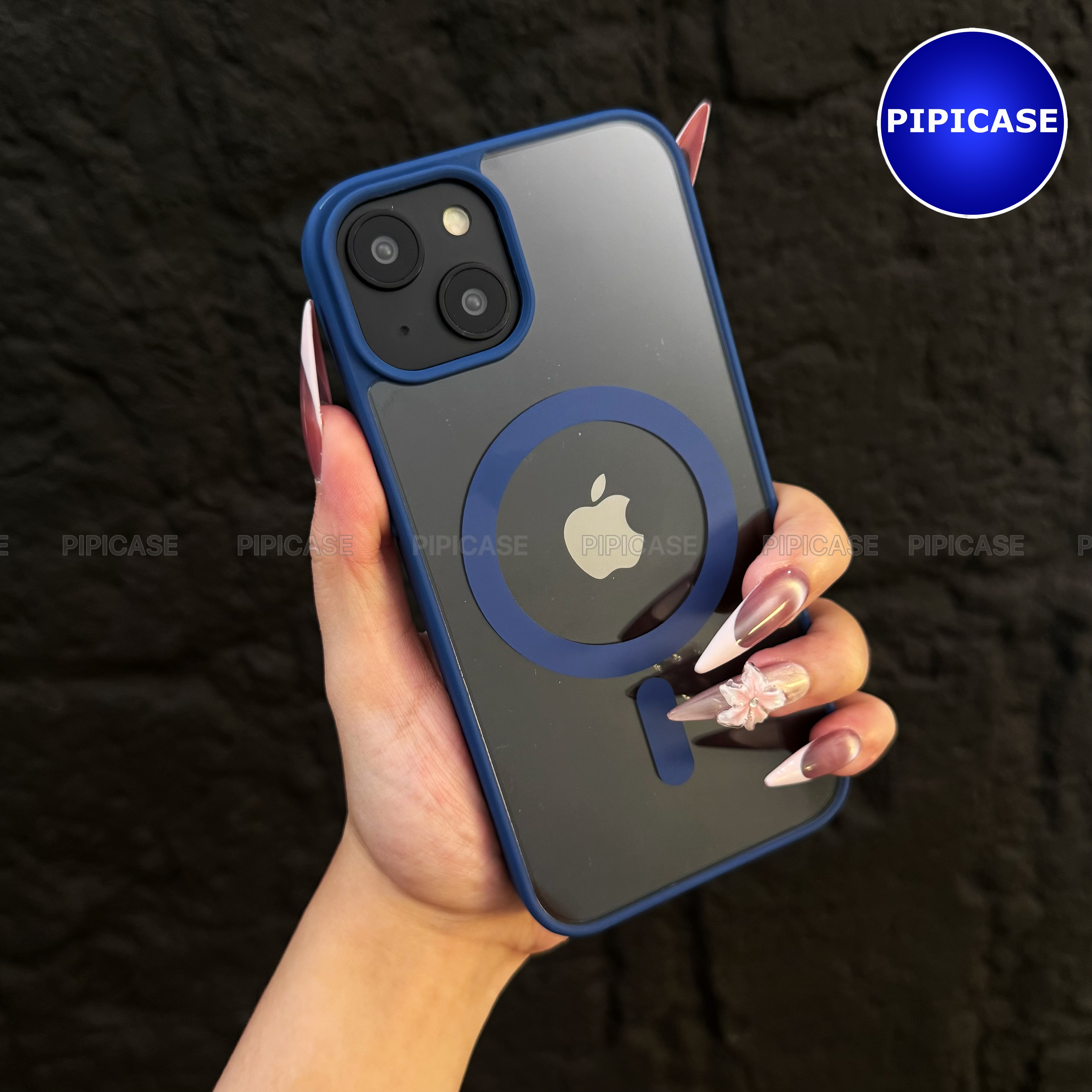 Ốp Lưng iPhone 15 Plus - Chic - Xanh Dương_thumbnail_2