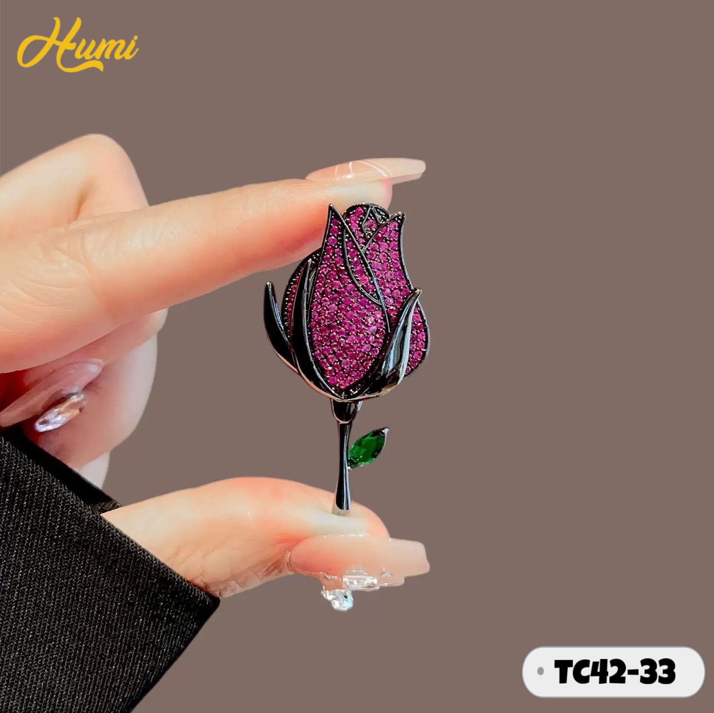 TRÂM CÀI HOA HỒNG MÀU TITAN (TC42-33)