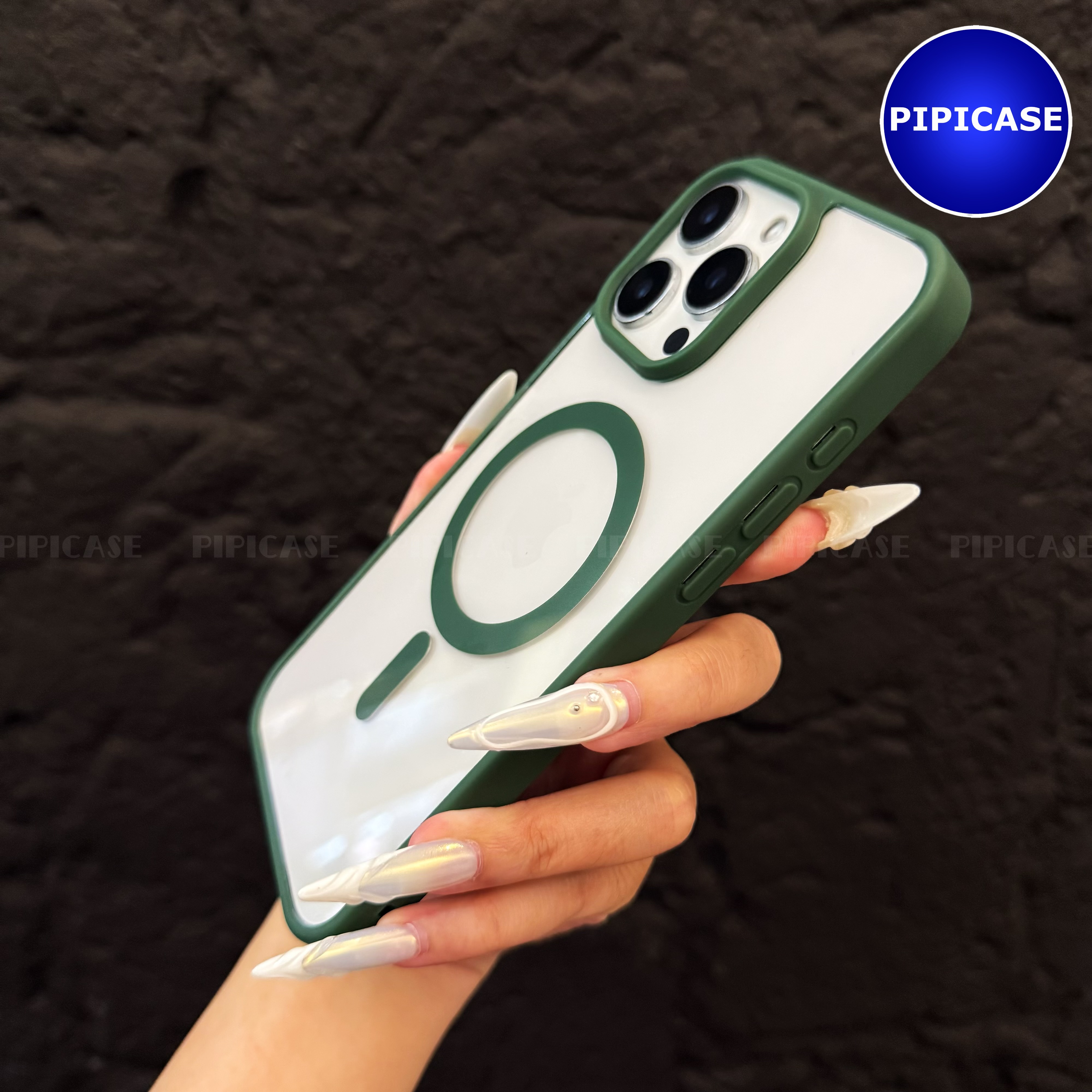 Ốp Lưng iPhone 16 Pro - Chic - Xanh Lá_thumbnail_4