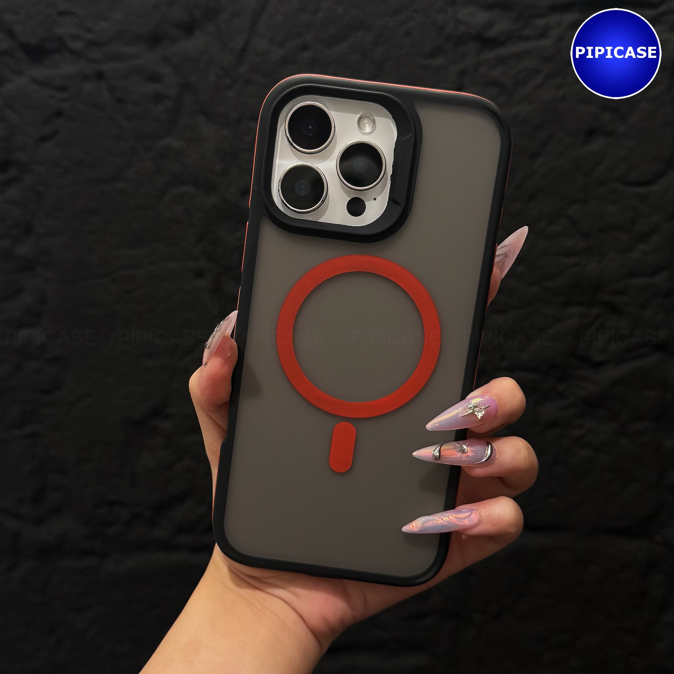 Ốp Lưng iPhone 15 Pro Max - Map - Đỏ_thumbnail_9