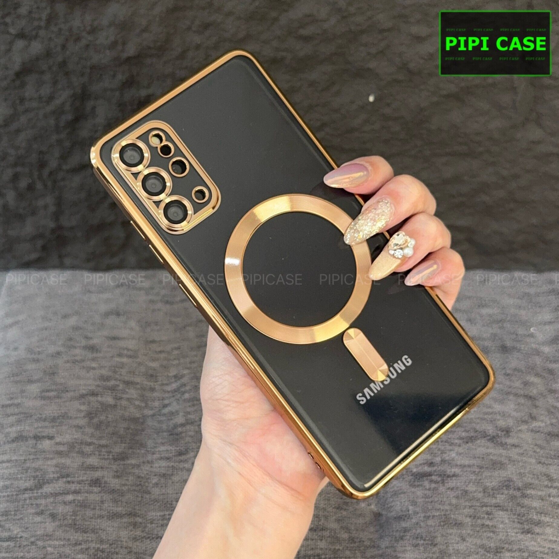 Ốp Lưng Samsung S20 Plus 5G - Ticker - Vàng