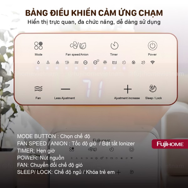 Máy hút ẩm dân dụng DH12NEW ( kết nối điều khiển wifi từ xa qua App điện thoại)_thumbnail_5