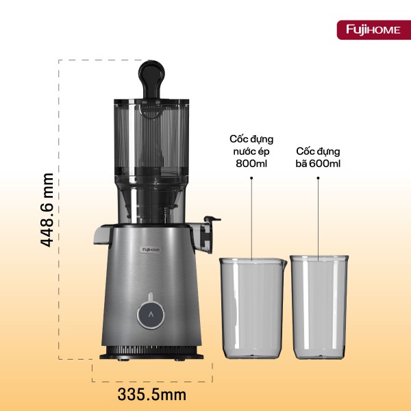 Máy ép chậm nguyên quả Fujihome SJ50C_thumbnail_8