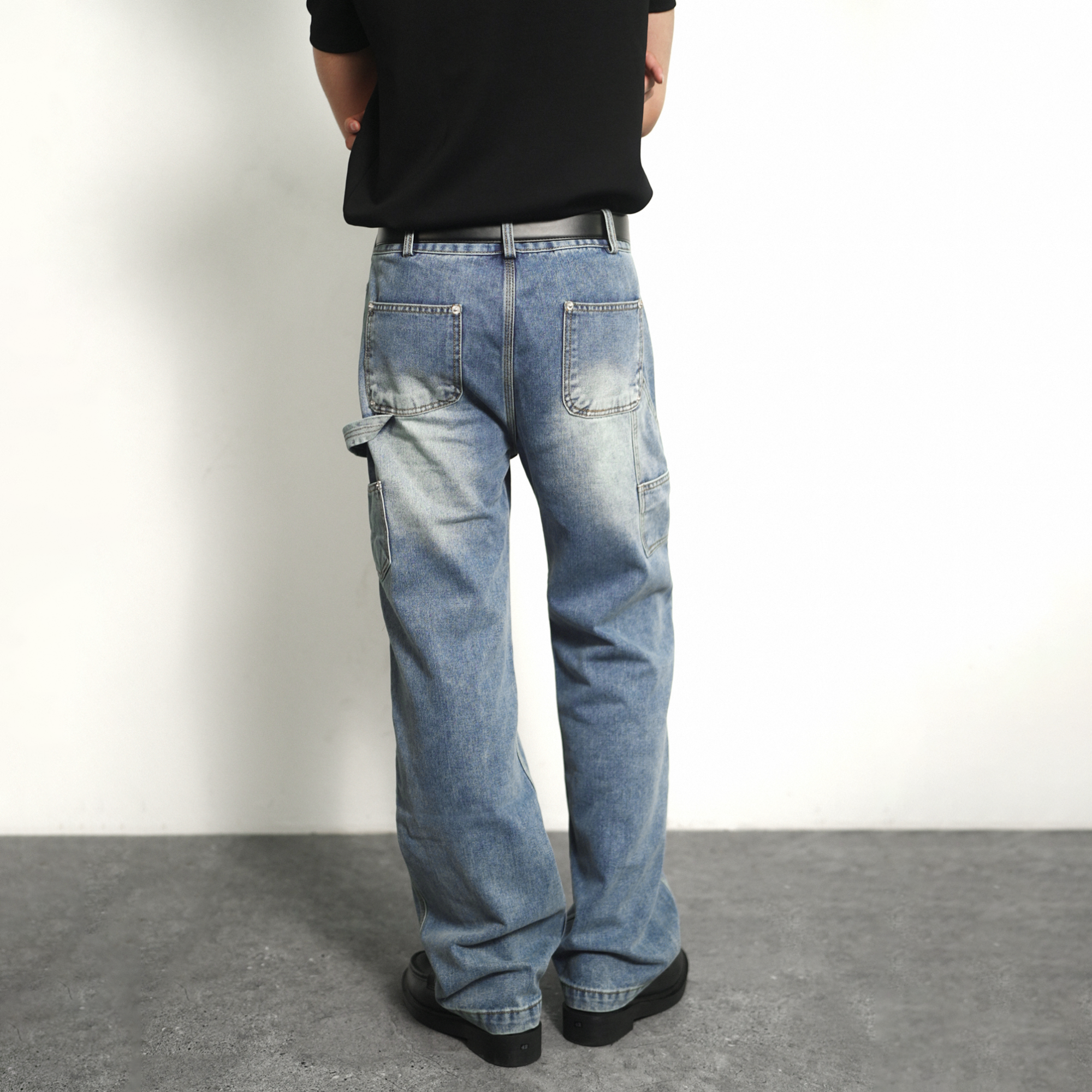 IMP NO.22 PANTS - Quần No.22 Jean Doubleknee Form suông_thumbnail_1