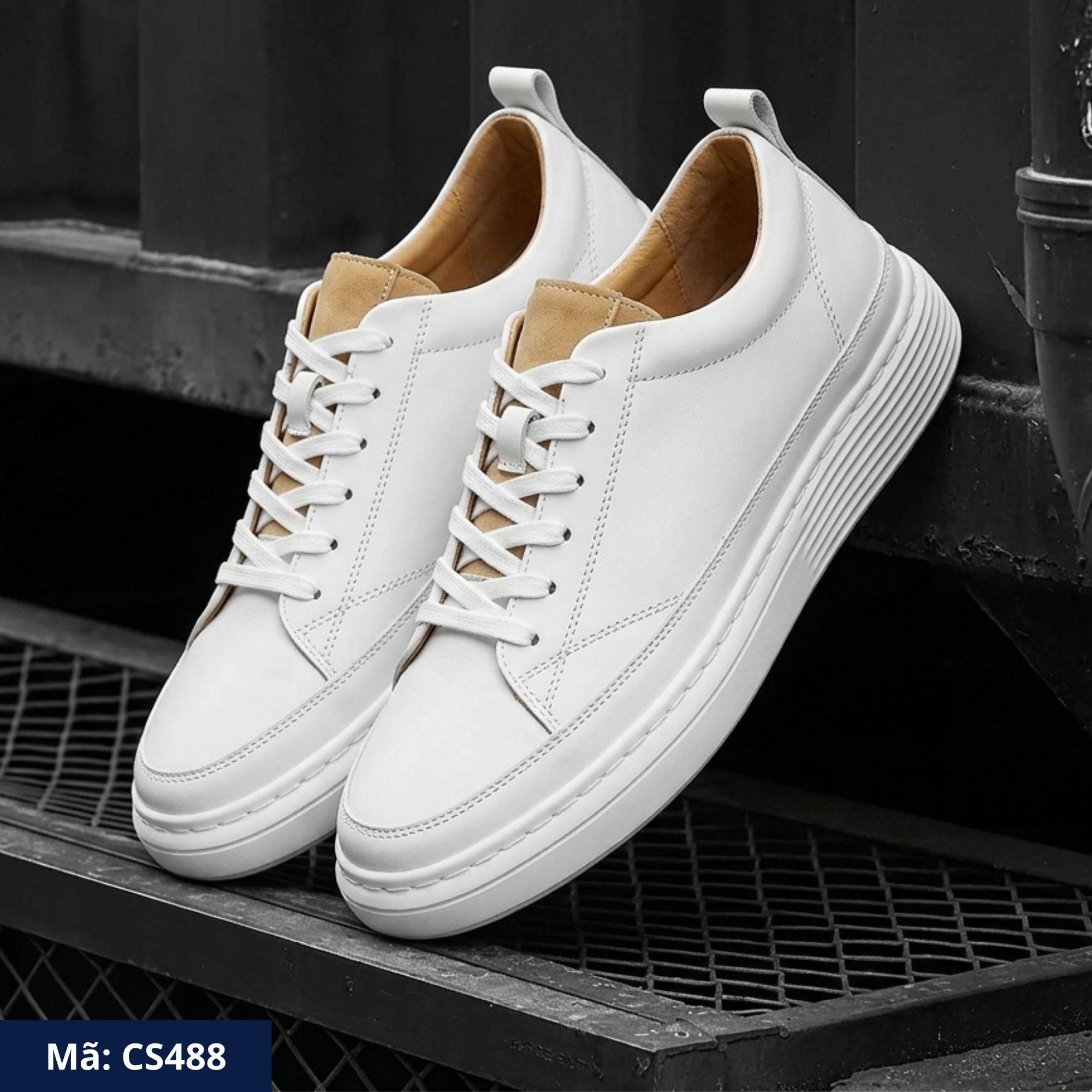 Sneaker trắng CS488