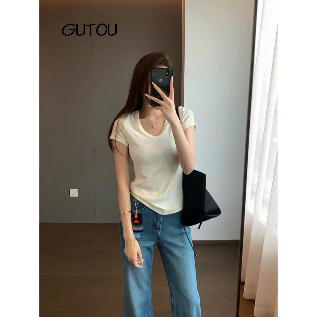 [ GUTOU ] Áo Thun Ôm Body Ivy Tee_thumbnail_3