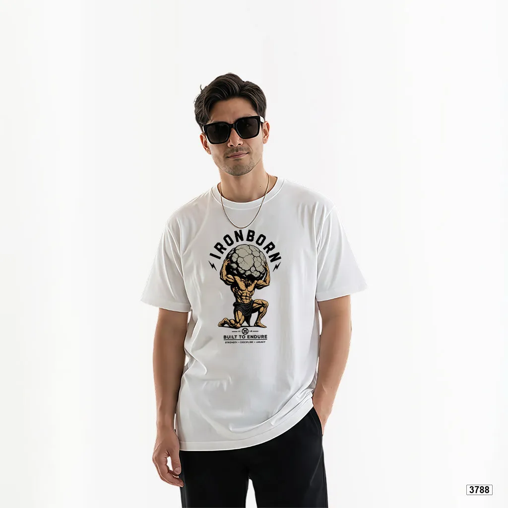 Áo thun nam oversize Ironborn phong cách đường phố basic TeePrint 3788_thumbnail_3