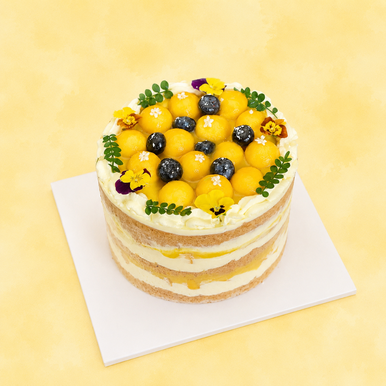 Bánh trà bá tước xoài