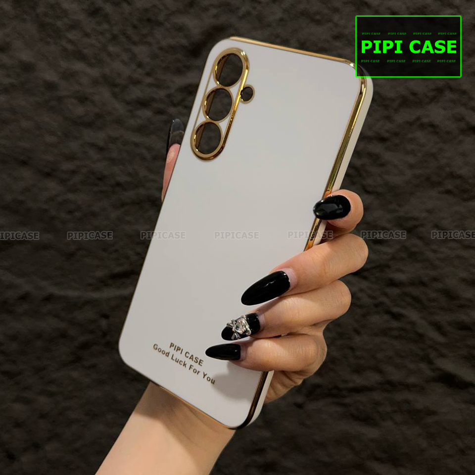 Ốp Lưng Samsung A54 - Royal - Trắng