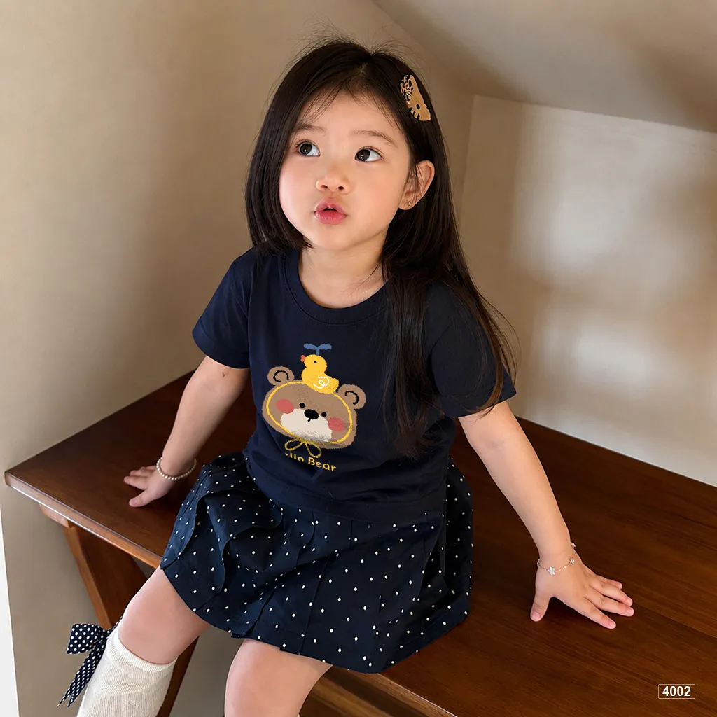 Áo thun bé trai bé gái Gấu Teddy đáng yêu Kado 4002_thumbnail_2