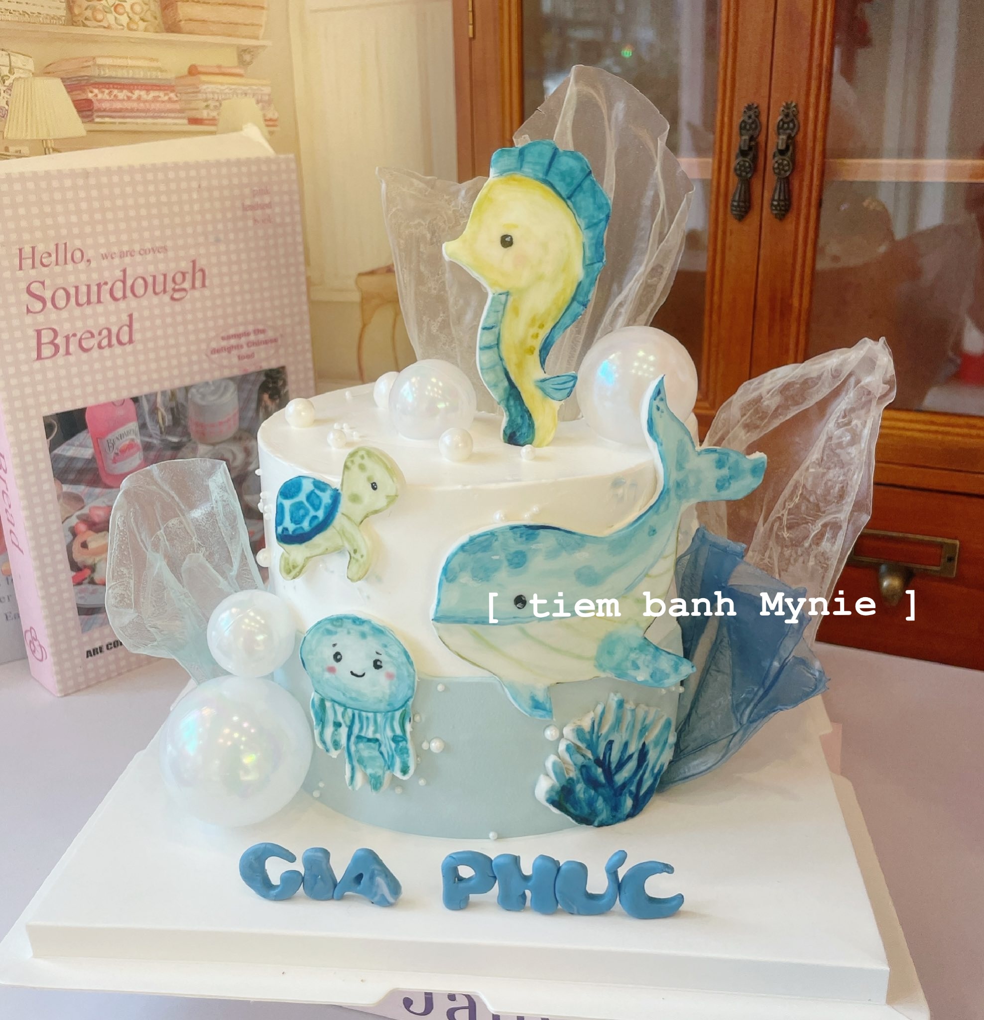 Bánh nặn cho bé chủ đề đại dương