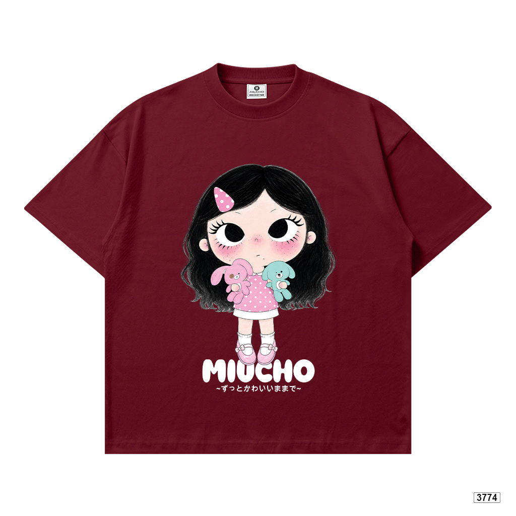 Áo thun boxy Cute Doll Chibi hot trend phong cách Hàn Quốc Miucho 3774_thumbnail_16