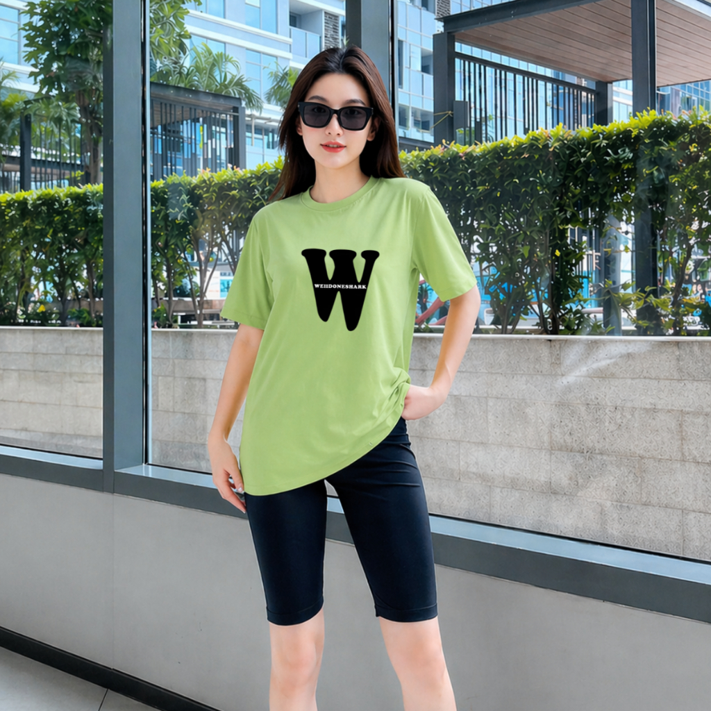 Set đồ nữ Loza W gồm áo thun dáng rộng và quần leging lửng umi - GB670_thumbnail_5