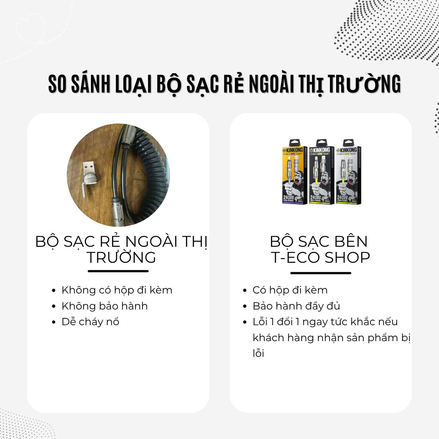 T-ECO SHOP | Cáp Sạc WEKOME WDC-51 240W 4 Trong 1 Hỗ Trợ Sạc Và Truyền Dữ Liệu_thumbnail_8