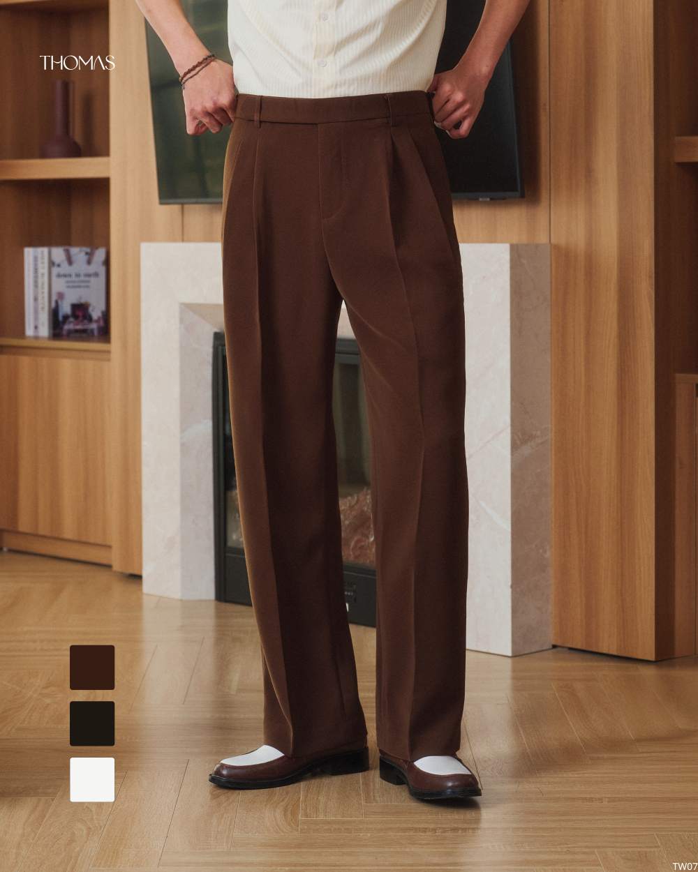 Quần Dài Basil Vải Thái Form Semi-Wide_thumbnail_7