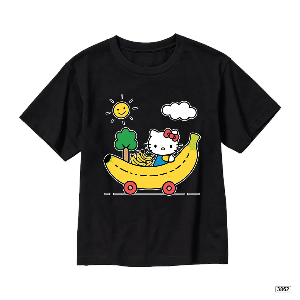Áo thun bé gái form rộng Kittie Banana Kado 3862_thumbnail_8