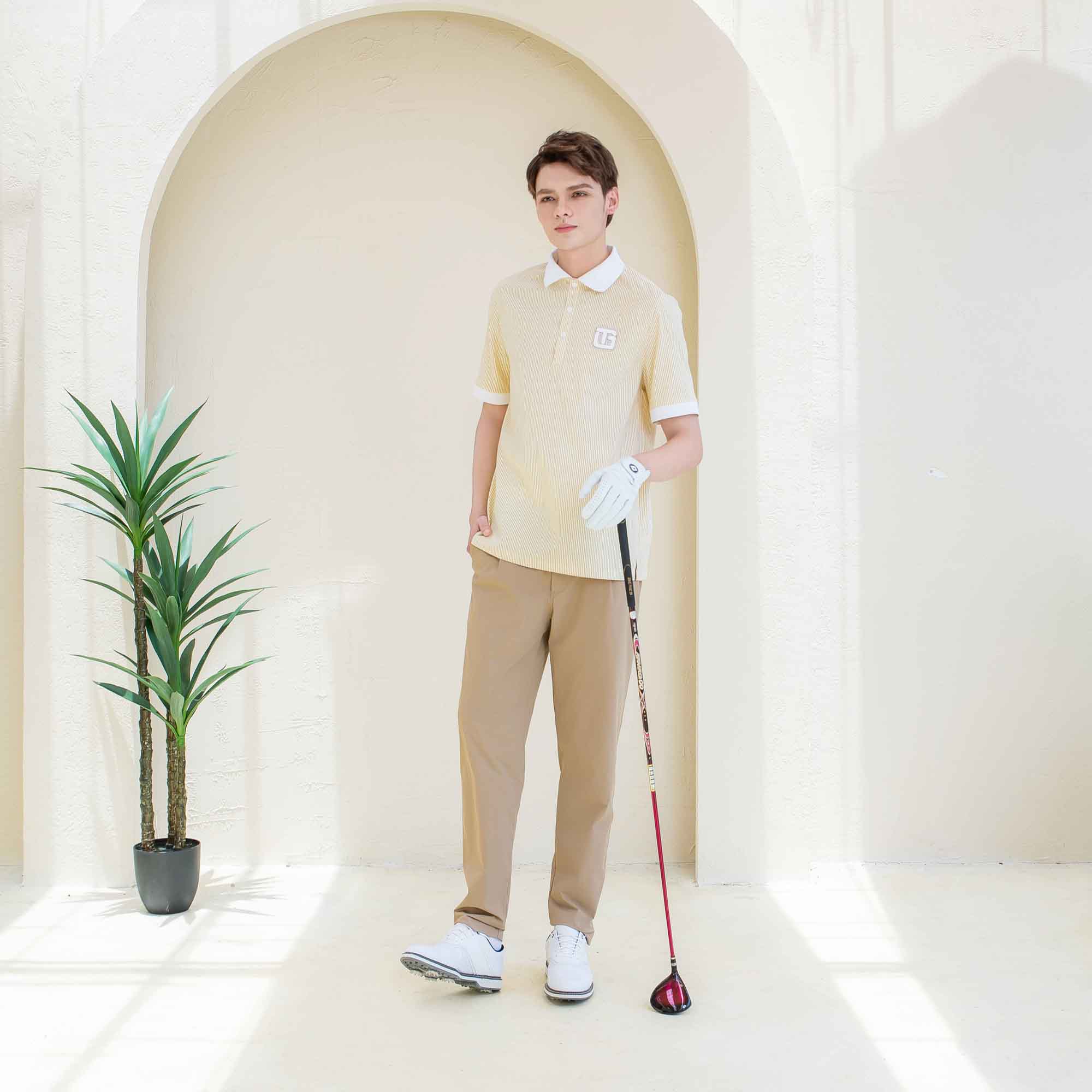 Áo Sơ mi cổ Polo - Yellow - Nam
