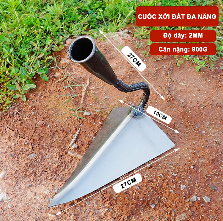 Cuốc Xới Đất - Vun Đậu Ngô - Xới Cỏ Tiện Dụng_thumbnail_4