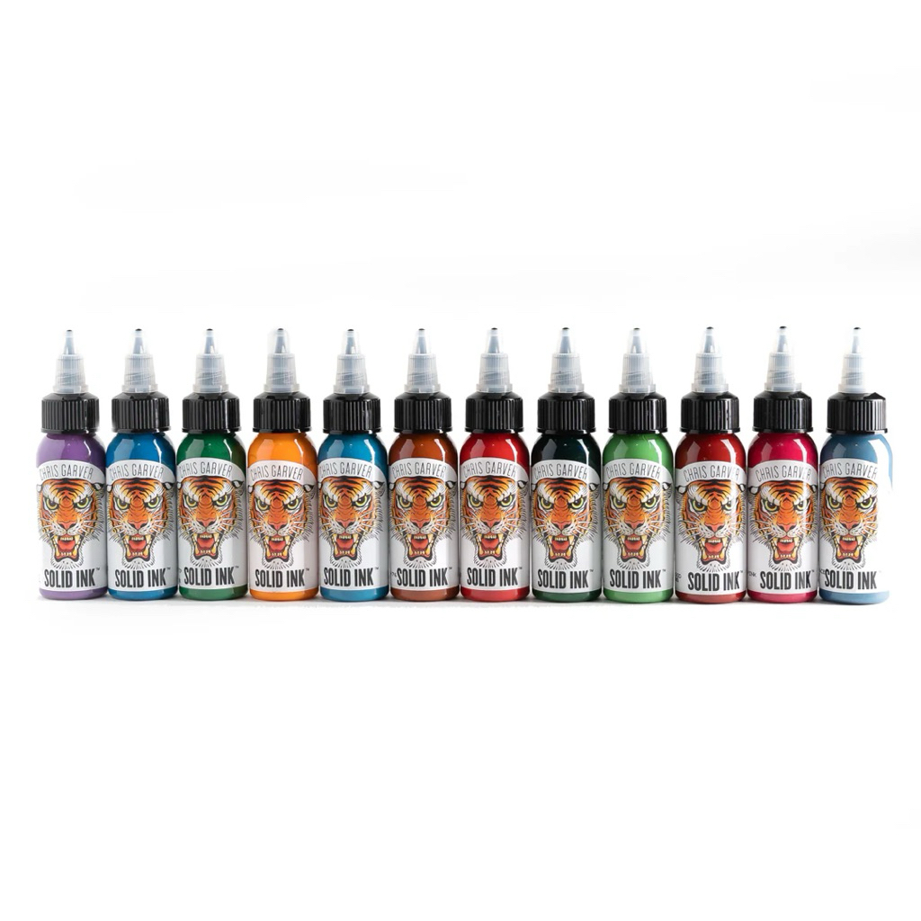 Chris Garver - Set 12 màu SOLID (1oz)