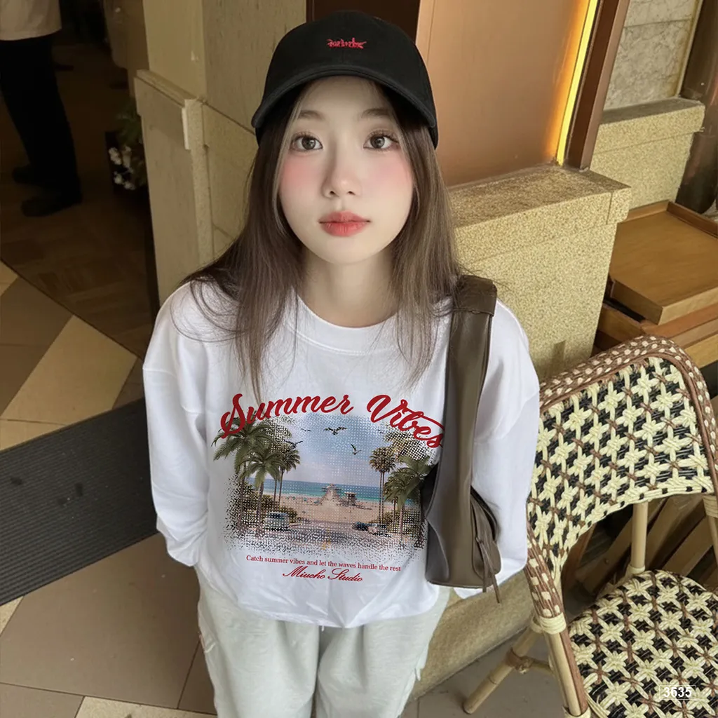 Áo thun boxy tay dài Summer Vibes Miucho 3635_thumbnail_4