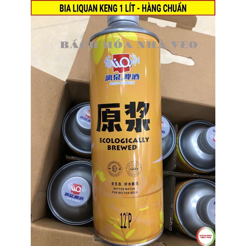 Tổng hợp 1 Thùng Bia lão gia trung quốc các loại, bia trung quốc thơm ngon hàng chuẩn, Keng 1 Lít và 5 Lít