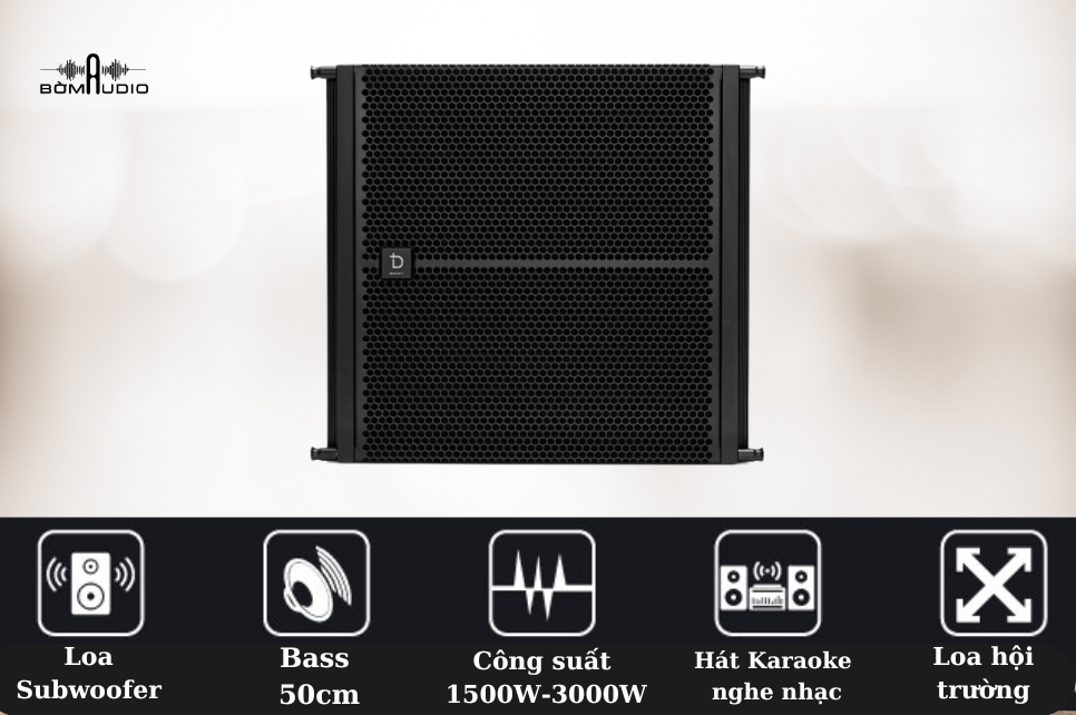 Đánh giá chất lượng âm thanh loa subwoofer DBAcoustic VRAY18P