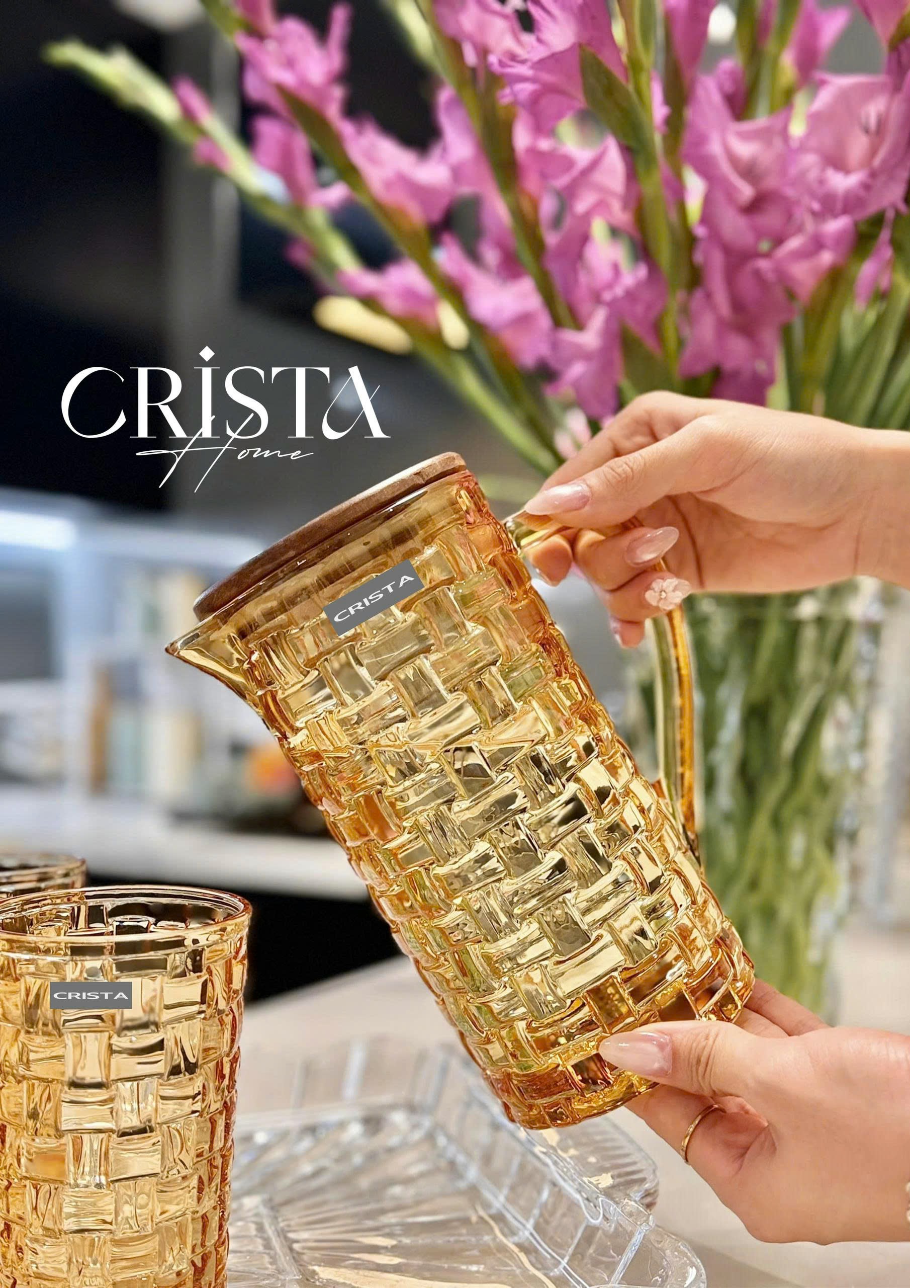 Bình thủy tinh CRISTA HOME vân caro 1000 ml_thumbnail_27