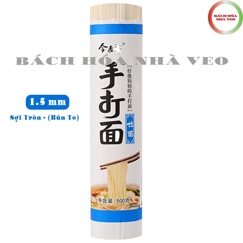Mì Trường Thọ - Mỳ Đũa, Sợi (Tròn, Dẹt), 500g, Hàng Chuẩn, Date Mới_thumbnail_1