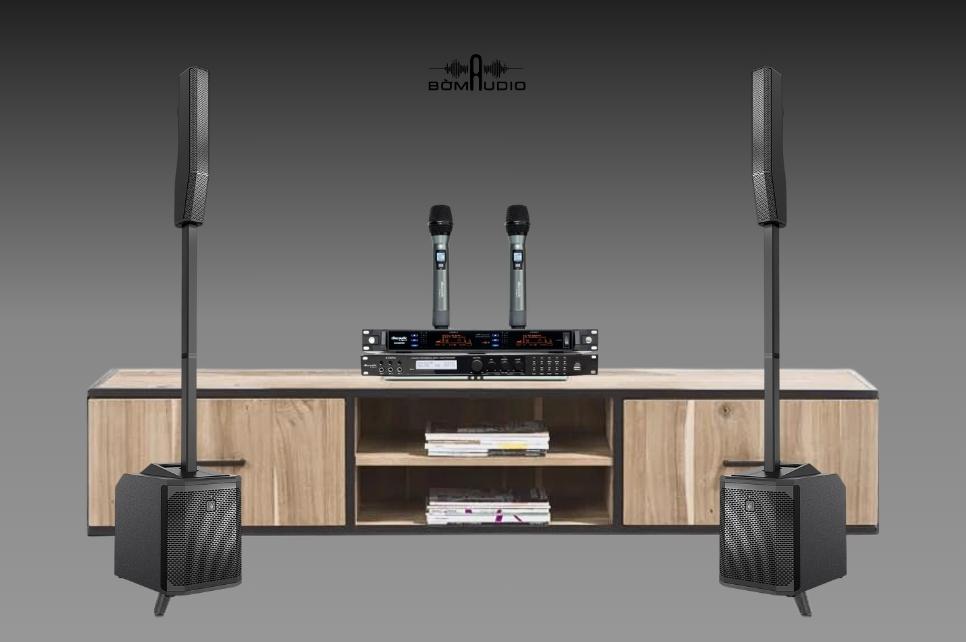 Combo Vang Số DBACOUSTIC S690PRO + Micro DBAUCOUSTIC 650 PRO + Loa ELECTRO VOICE EVOLVE 30M - B99