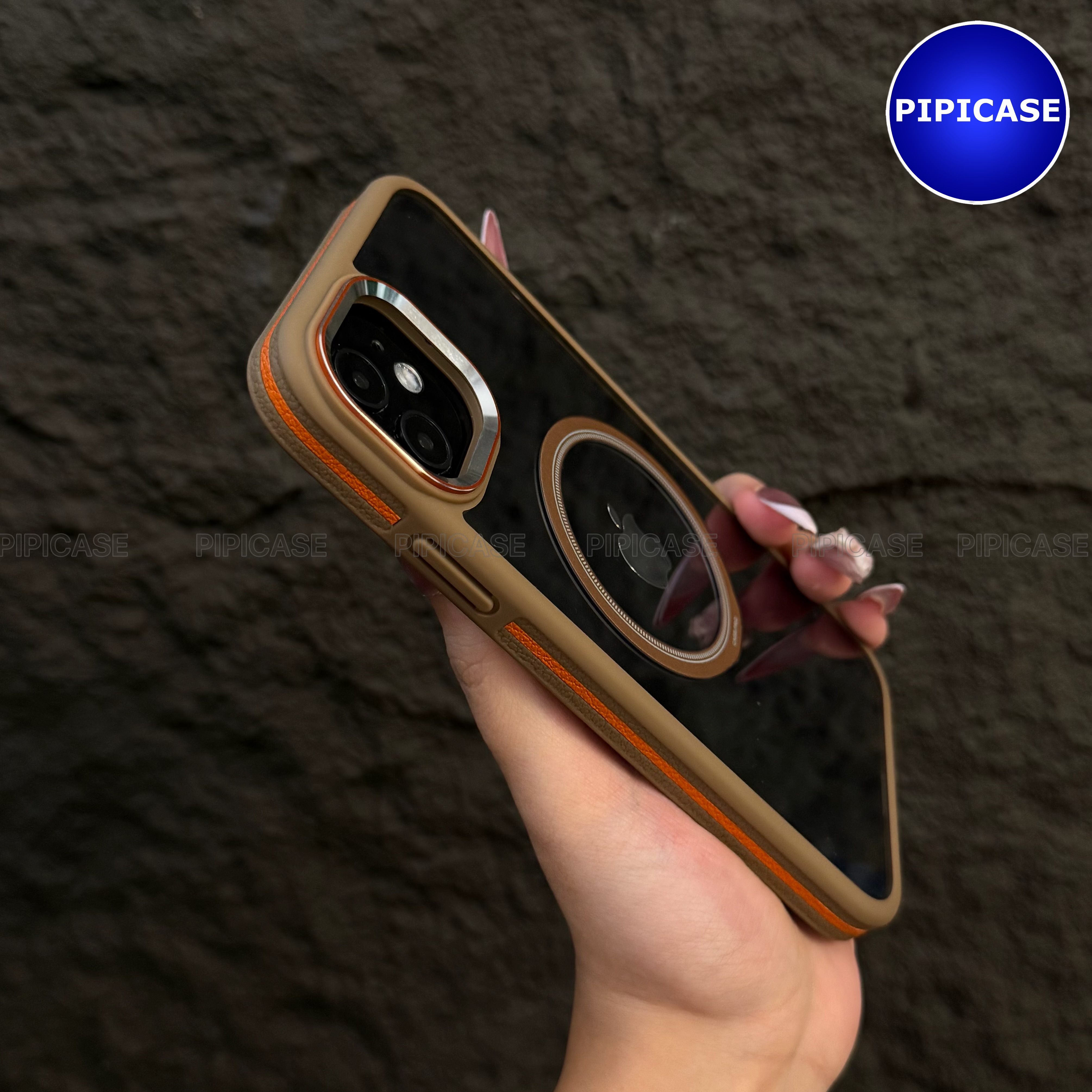 Ốp Lưng iPhone 12 - Wigu - Nâu_thumbnail_17