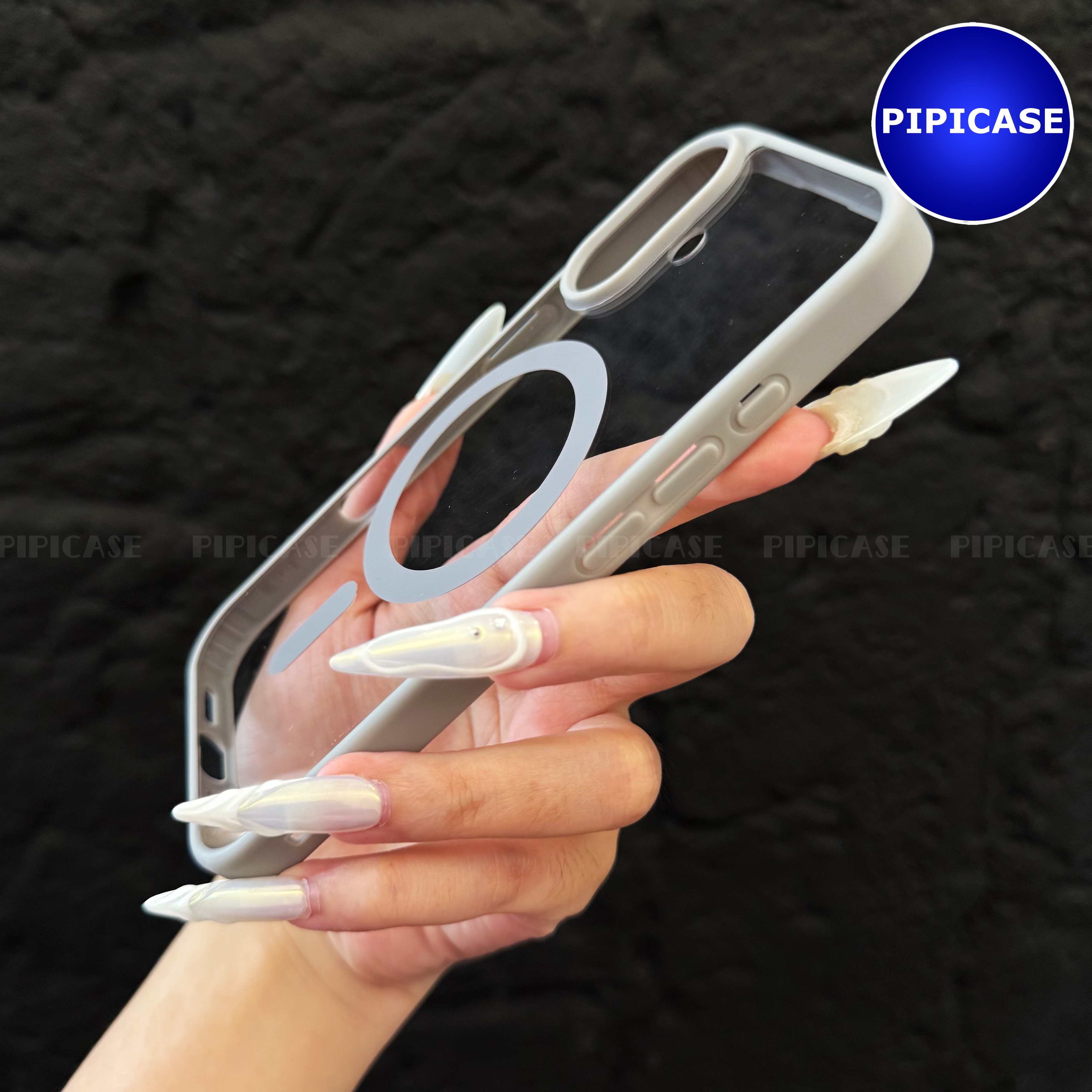 Ốp Lưng iPhone 16 - Chic - Xám_thumbnail_12