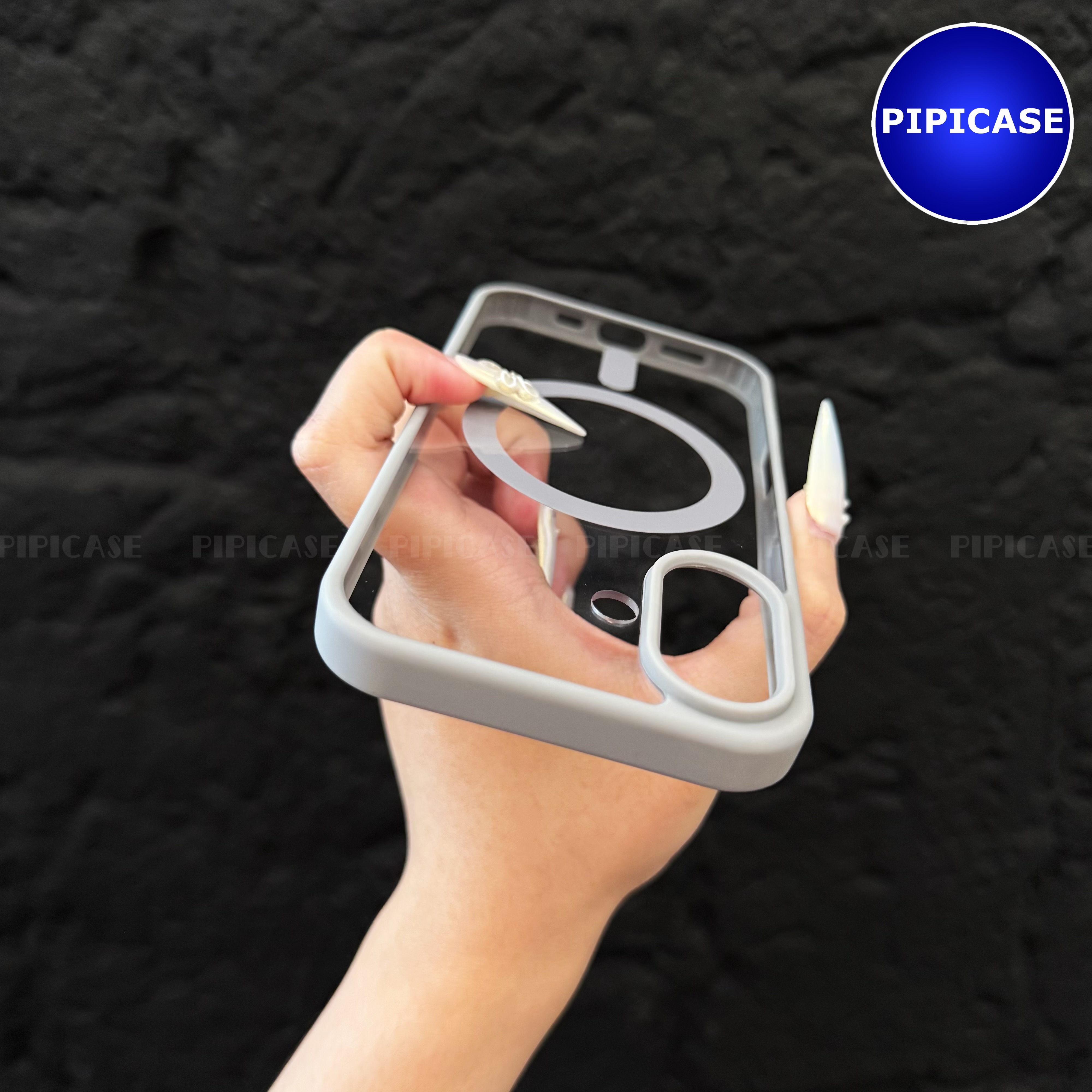 Ốp Lưng iPhone 16 - Chic - Xám_thumbnail_14