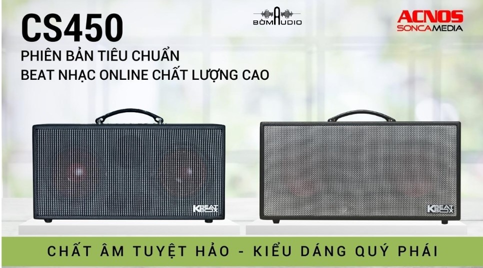 Đánh giá chất lượng loa karaoke di động Acnos CS450