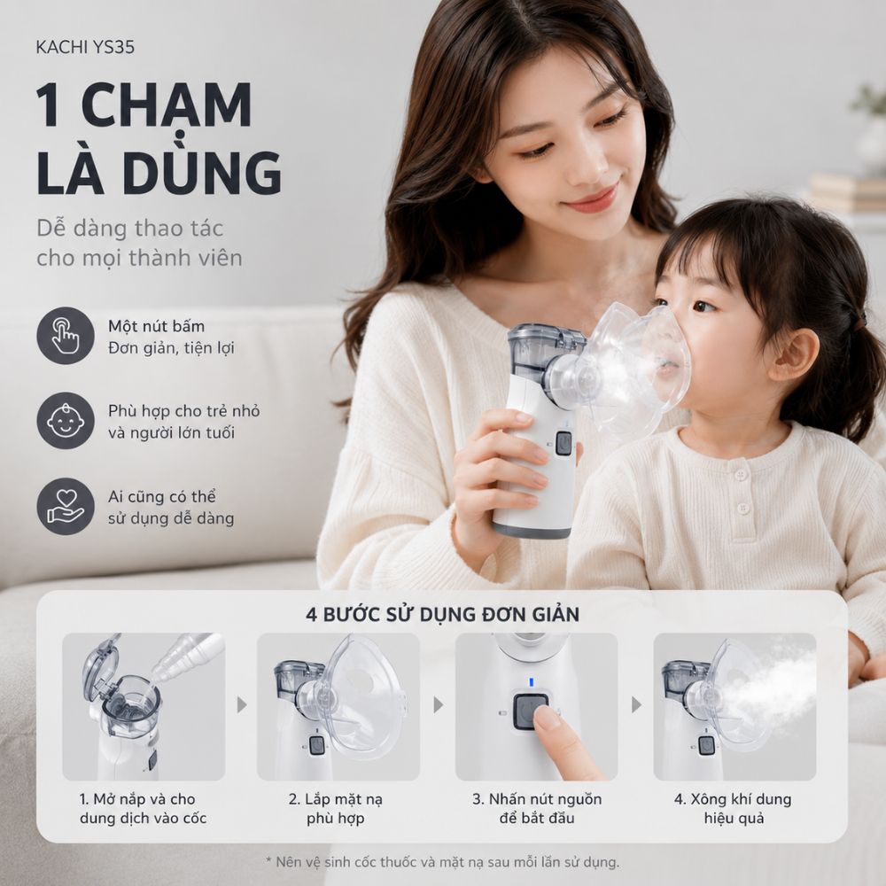 Máy Xông Khí Dung Cầm Tay Kachi YS35_thumbnail_4