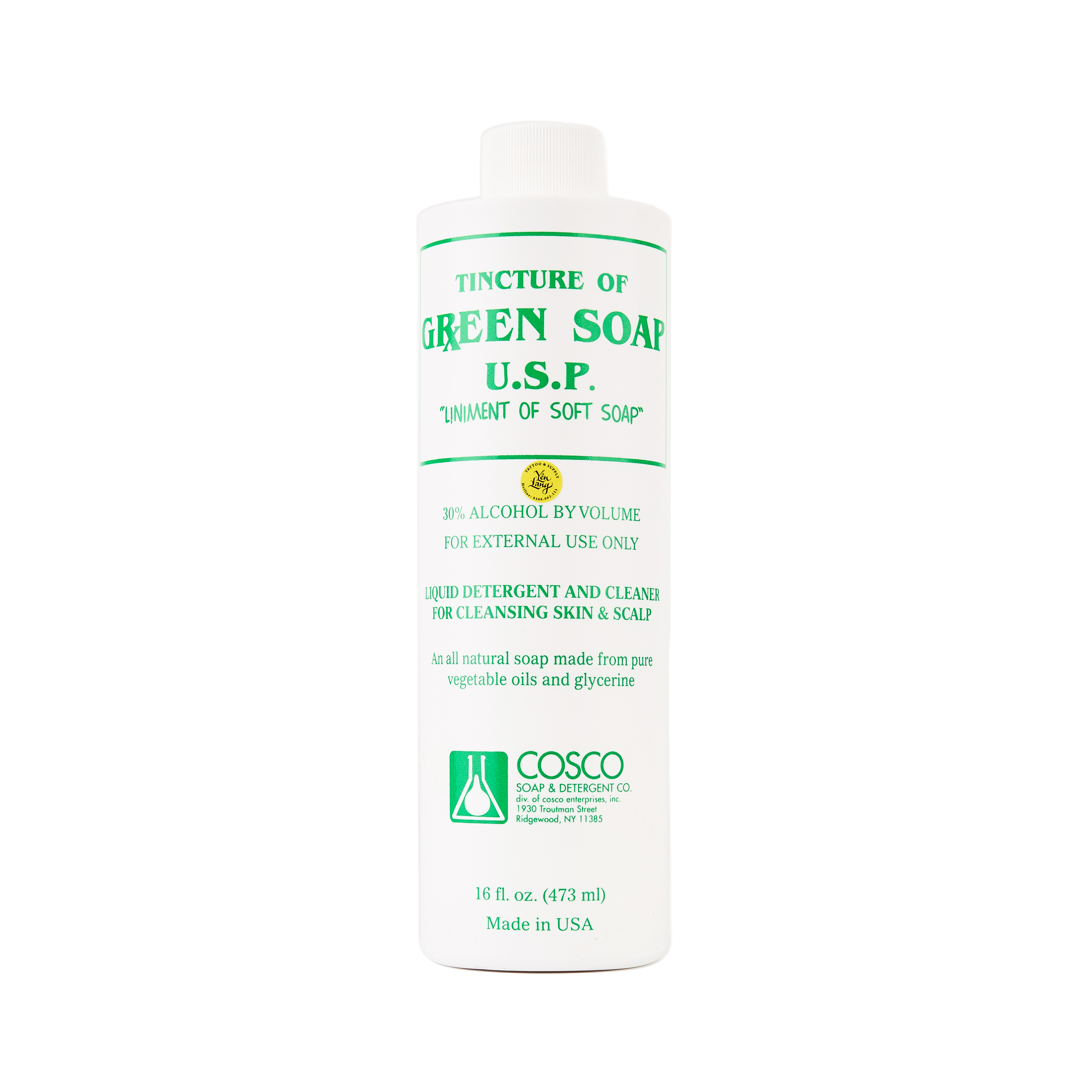 GREEN SOAP U.S.P COSCO - Made in USA