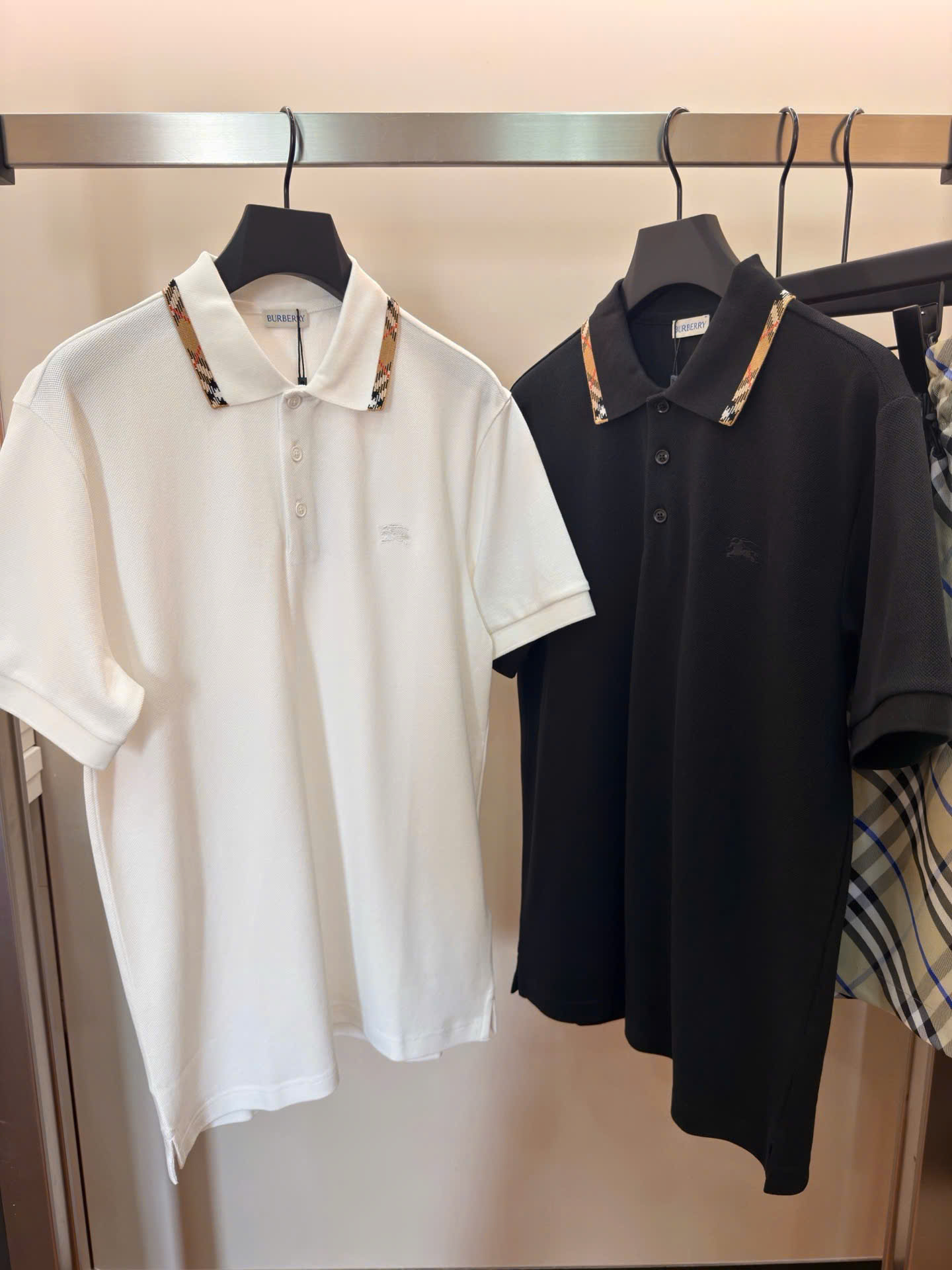 Polo BBR check cổ bẻ
