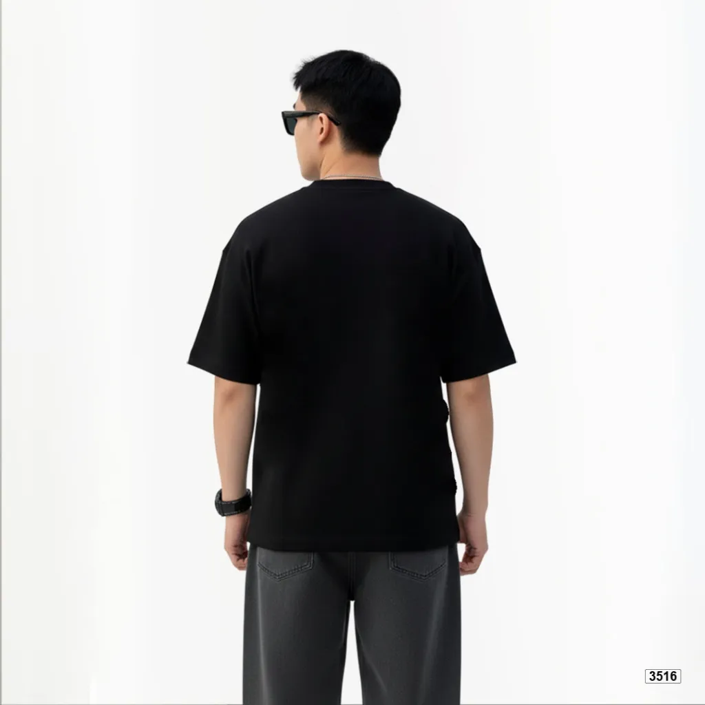 Áo thun form rộng họa tiết bãi biển TeePrint 3516_thumbnail_2