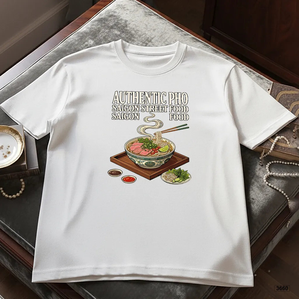 Áo thun nam form rộng thiết kế cá tính Authentic Pho TeePrint 3660_thumbnail_4