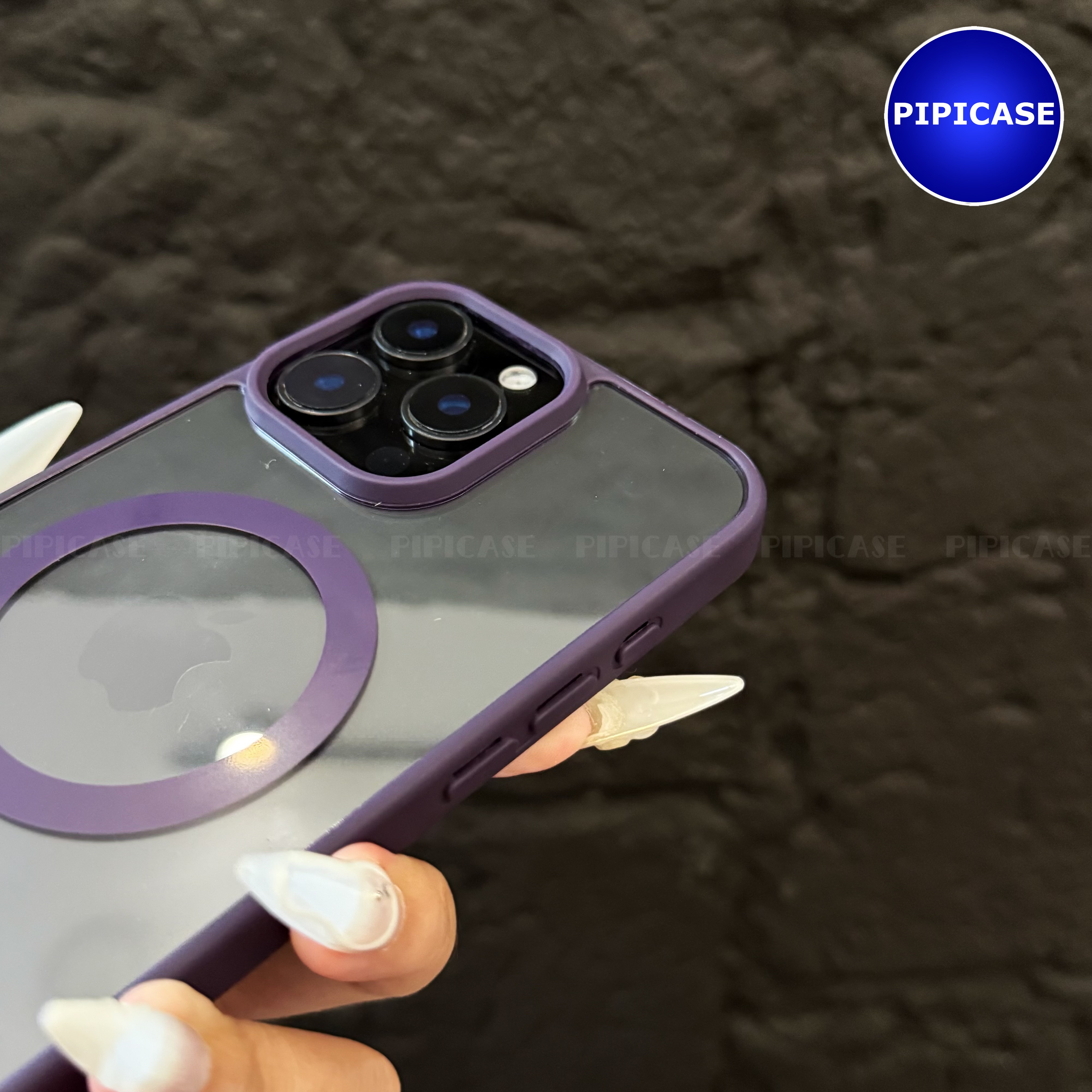 Ốp Lưng iPhone 14 Pro Max - Chic - Tím_thumbnail_11