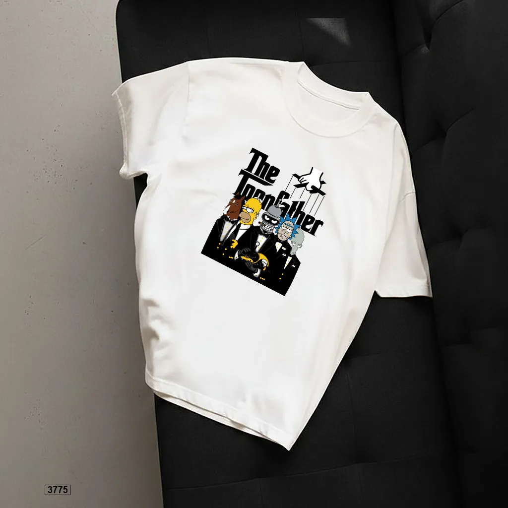 Áo thun form rộng unisex The Toonfather trẻ trung năng động chất thoáng mát TeePrint 3775_thumbnail_5