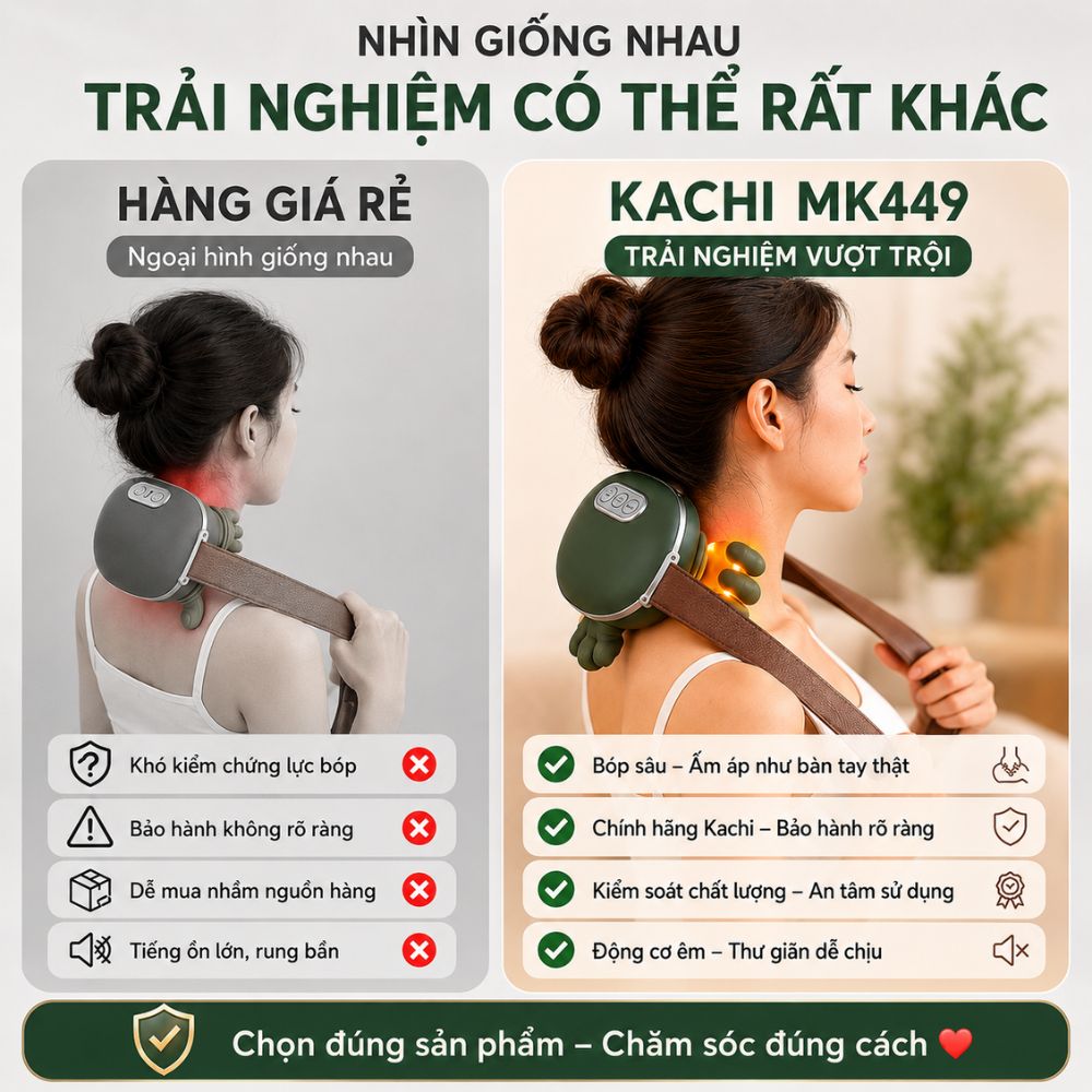 Máy Massage Cổ Vai Gáy Kachi MK449 - Giải Pháp Thư Giãn Hoàn Hảo_thumbnail_7