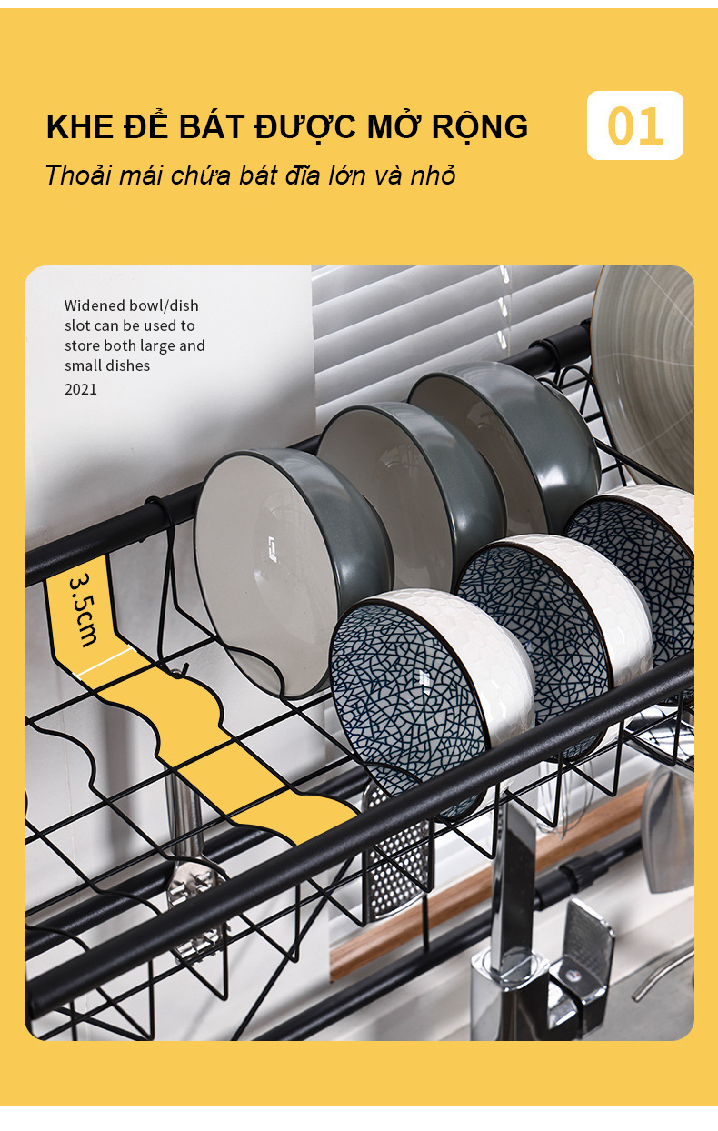 Kệ úp bát đũa điều chỉnh 2 tầng_thumbnail_3