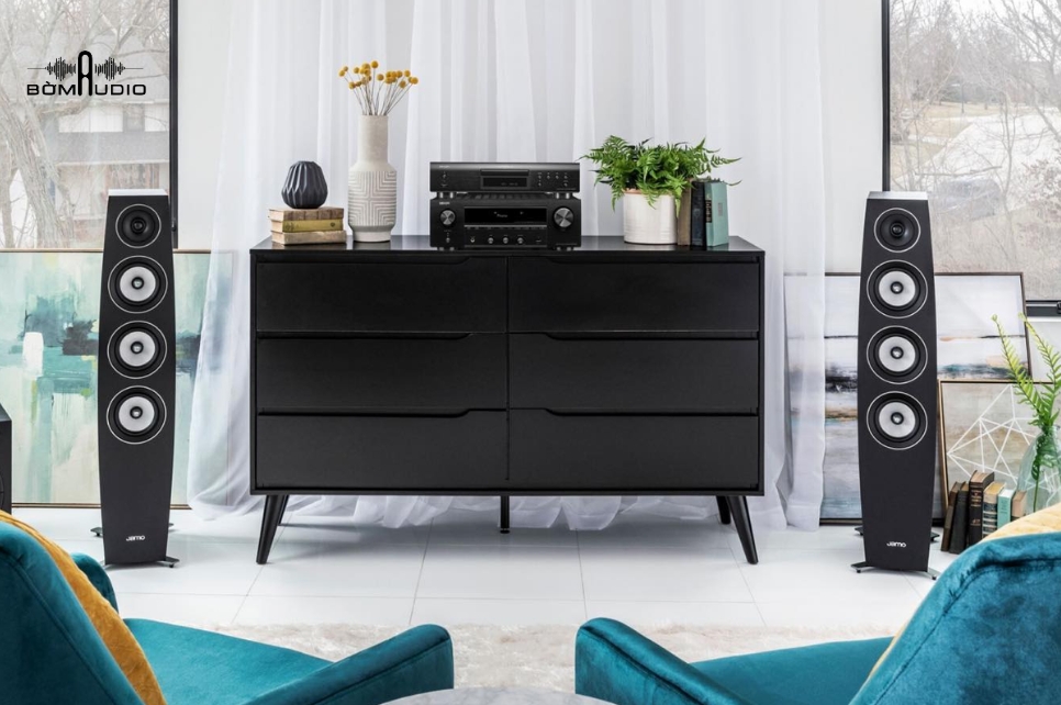 COMBO AMPLY DENON DRA-800H + ĐẦU CD DENON DCD-900NE + LOA CỘT JAMO C 97II - B90