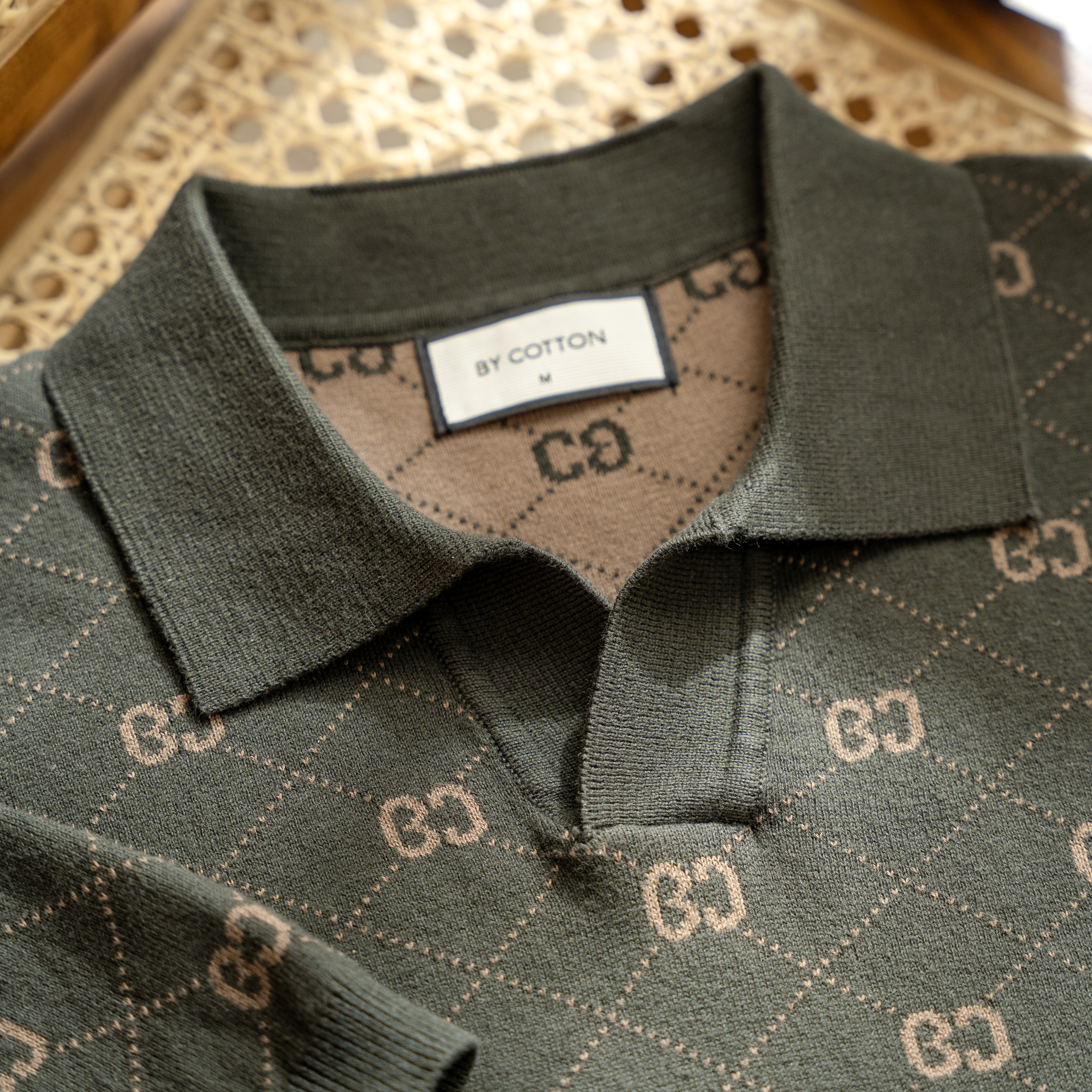 Áo Polo Nam Dệt Kim By Cotton Monogram_thumbnail_19